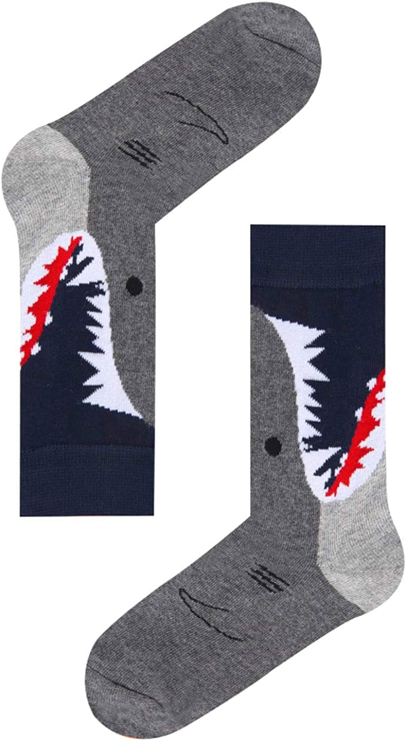 Funny Socks Kids Boys Train for Gifts 4 Pack