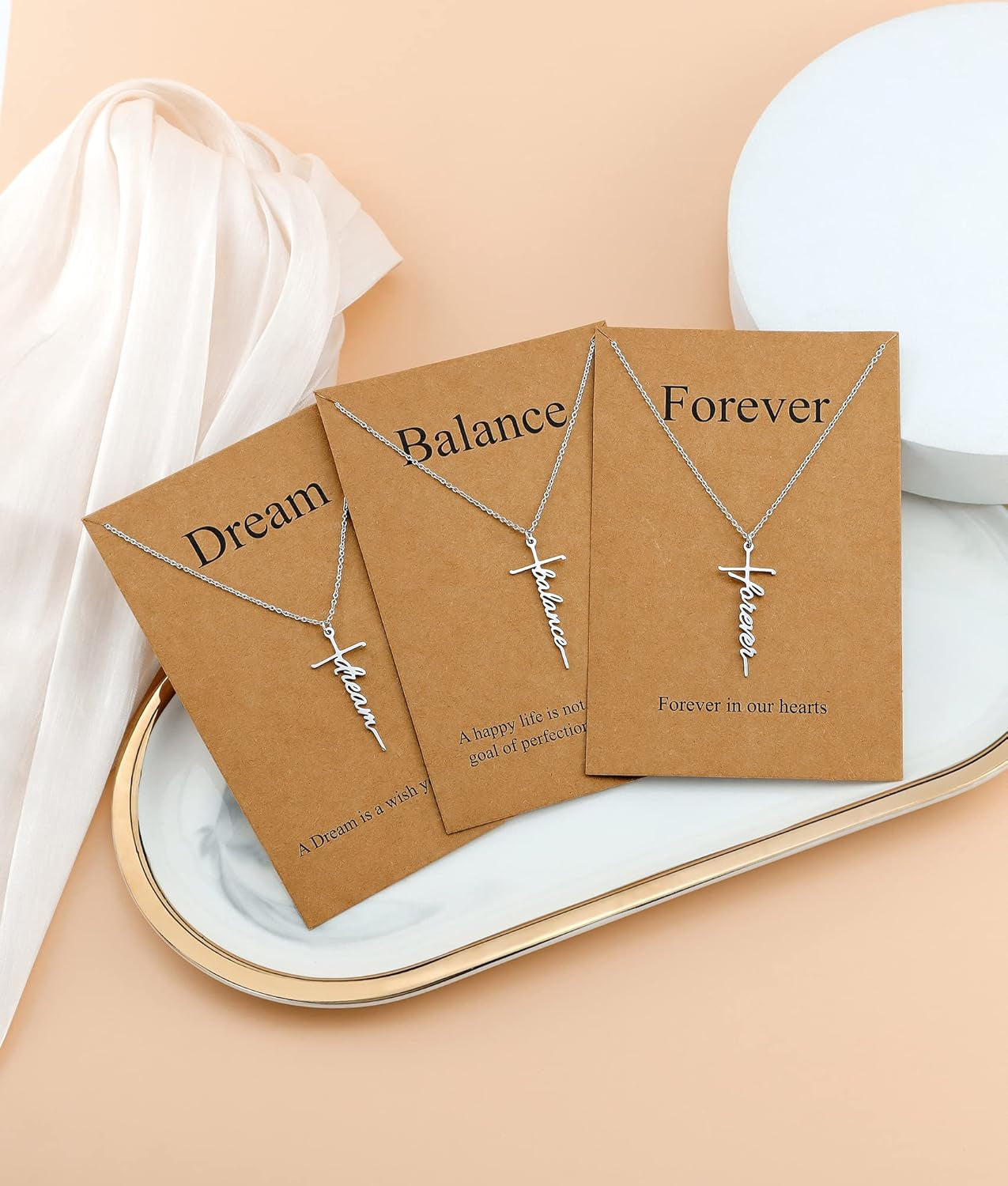 Faith Cross Pendant Necklace for Women Religious Christian Jewelry Mother'S Day Gifts for Women