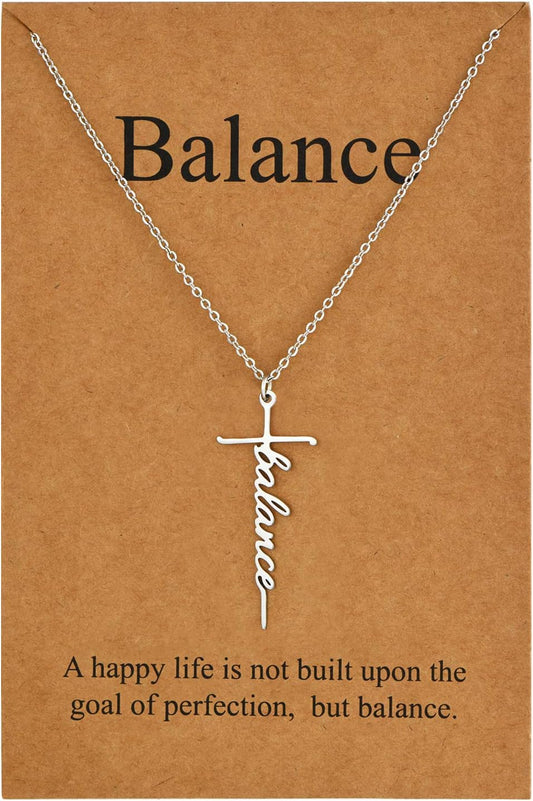 Faith Cross Pendant Necklace for Women Religious Christian Jewelry Mother'S Day Gifts for Women