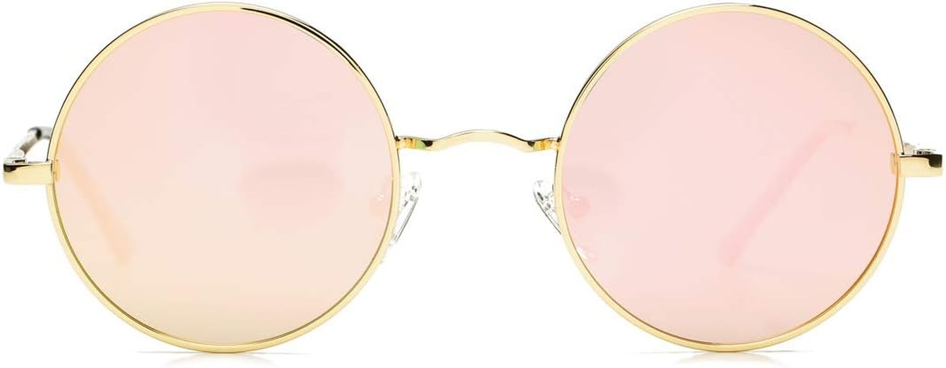 Retro Small round Polarized Sunglasses for Women Men Circle UV400 Sun Glasses
