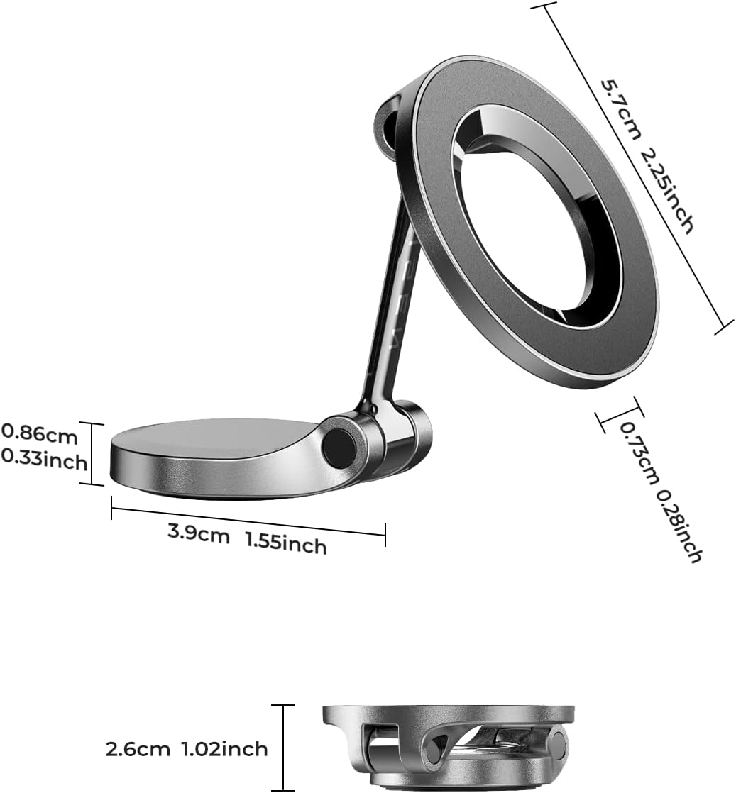 for Magsafe Car Mount, Ultra Magnetic Dashboard Phone Holder, Car Accessories for Iphone 16 Pro Max,Gifts for Men Women Him Her, Fit for Iphone16 Pro/Pro Max 15 14 13 12