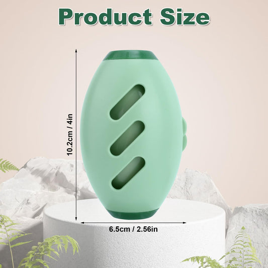Washable Reusable Lint Roller Ball, Travel Mini Size Brushes Pet Hair Remover for Clothes, Sofas, Beds & Car Interiors, Portable Sticky Gel Fuzz Fur Dust Debris Cleaning Tool for Household (Green)