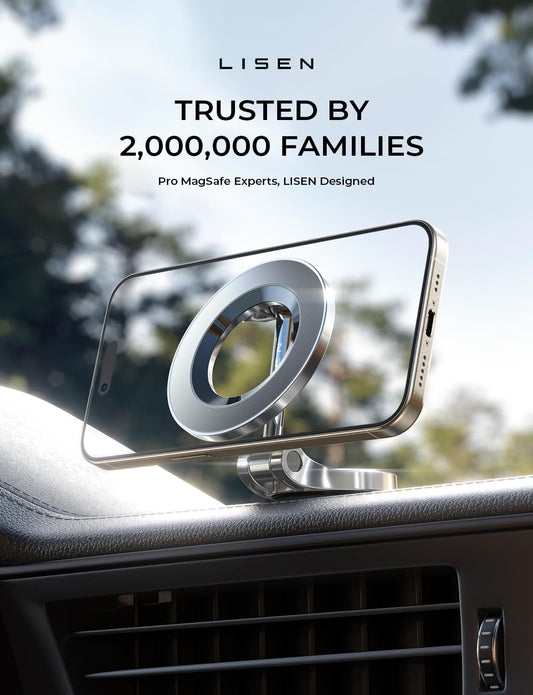 for Magsafe Car Mount, Ultra Magnetic Dashboard Phone Holder, Car Accessories for Iphone 16 Pro Max,Gifts for Men Women Him Her, Fit for Iphone16 Pro/Pro Max 15 14 13 12