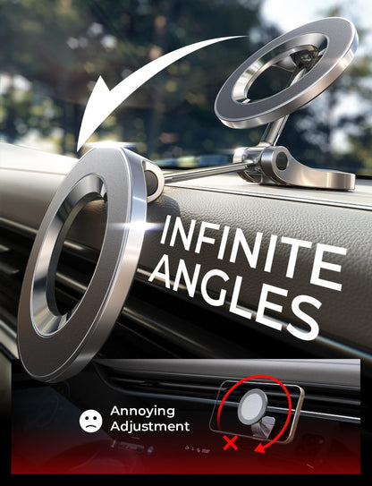 for Magsafe Car Mount, Ultra Magnetic Dashboard Phone Holder, Car Accessories for Iphone 16 Pro Max,Gifts for Men Women Him Her, Fit for Iphone16 Pro/Pro Max 15 14 13 12
