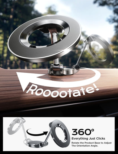for Magsafe Car Mount, Ultra Magnetic Dashboard Phone Holder, Car Accessories for Iphone 16 Pro Max,Gifts for Men Women Him Her, Fit for Iphone16 Pro/Pro Max 15 14 13 12