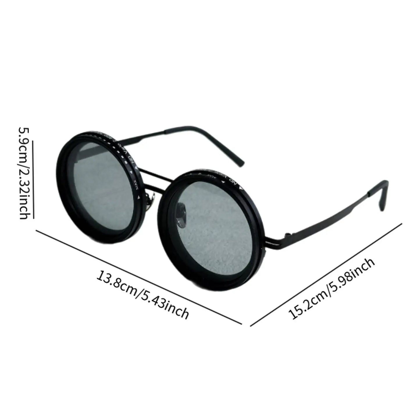 Adjustable Tint Sunglasses Beach Sunglasses for Outdoor Sports Travel Indoor