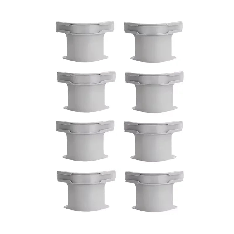 8PCS Invisible Bed Sheet and Bed Cover Fastener Invisible Quilt Sheet Anti-Run Bedsheet Grippers Fixed Holder Clip for Protector