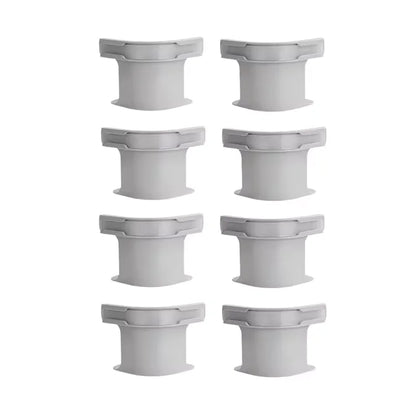 8PCS Invisible Bed Sheet and Bed Cover Fastener Invisible Quilt Sheet Anti-Run Bedsheet Grippers Fixed Holder Clip for Protector